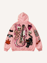 Y2K Wind Hellfire Guitar delivers passionate Christmas music for you