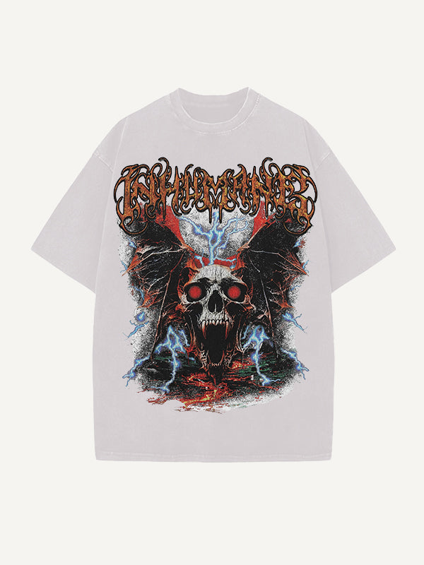 Artist hand-painted horror short sleeves
