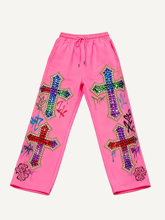 Faith in Our Lady of Christ Free shipping for me my family and friends Trendy trousers