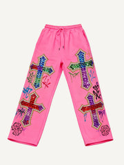 Faith in Our Lady of Christ Free shipping for me my family and friends Trendy trousers