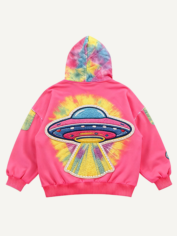 Were the pyramids built by aliens Loose hooded sweatshirt