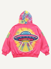 Were the pyramids built by aliens Loose hooded sweatshirt