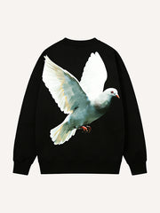 Wings of Freedom soaring high crewneck sweatshirt