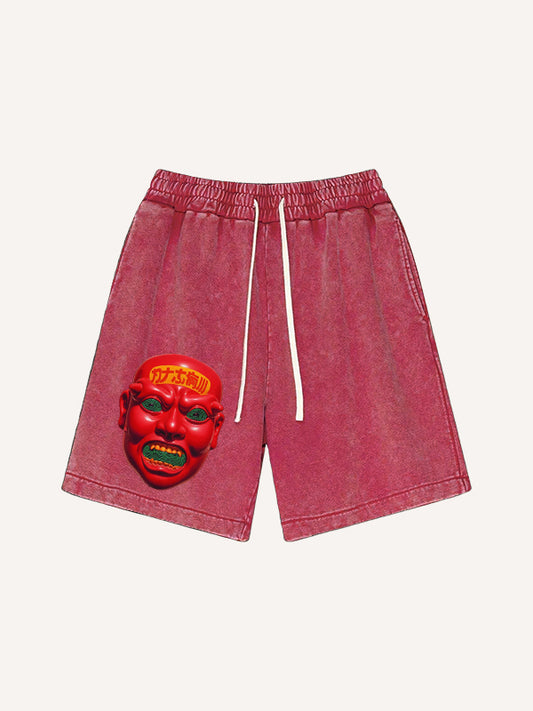 Misfortune and evil spirits dare not invade the warm shorts