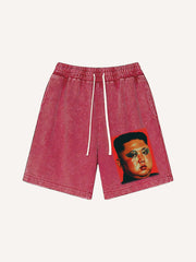 That man's quirky cotton printed shorts