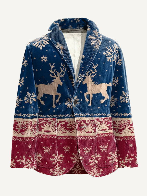 Christmas isn't just for the elderly, it's also for young people Corduroy suits