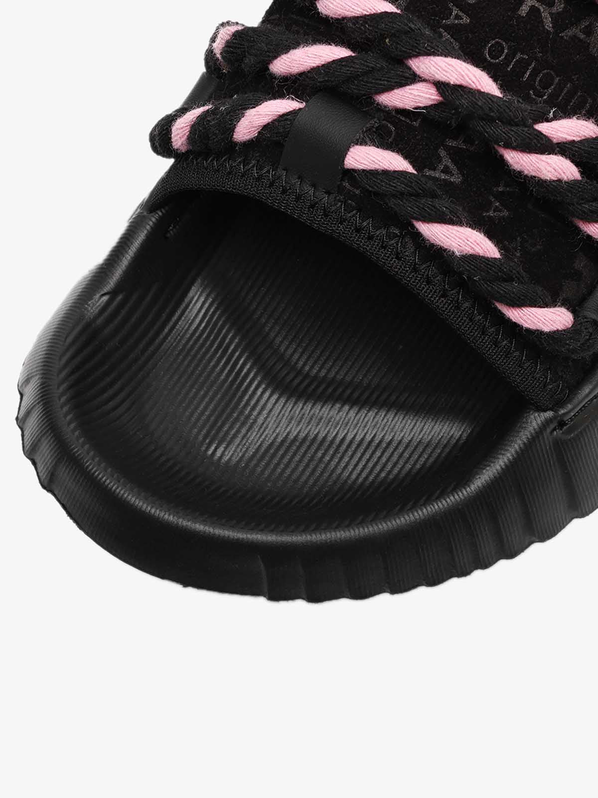 Street Lace-up Open Toe Sandals