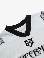 Jersey Style Snake Print T-Shirt