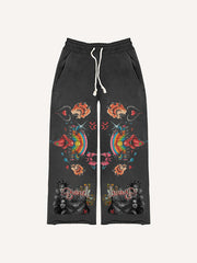 Statue of Liberty trendy distressed Pants