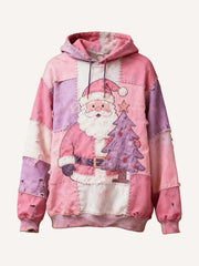 Patchwork Santa Claus Sweatshirt