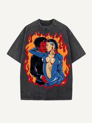 Sleeping with beautiful women because I am a charming magician pure cotton printed sweatshirt