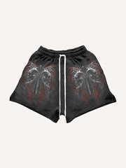 Dark Soul Holy Sword Print Shorts