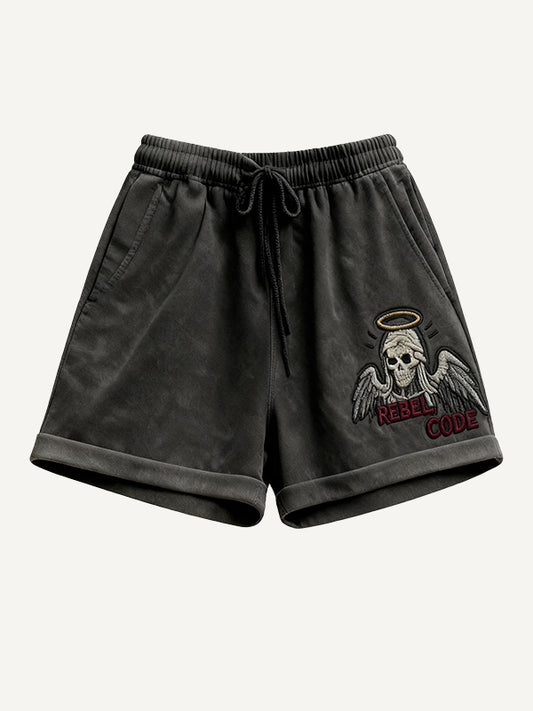 I may seem like a devil but I am an angel at heart Fashionable all season shorts