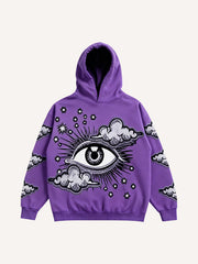 God's Eye Purifies All Hooded Sweatshirts