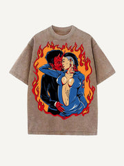 Sleeping with beautiful women because I am a charming magician pure cotton printed sweatshirt