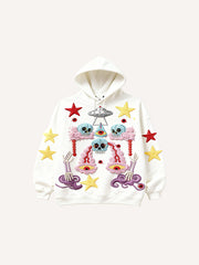 Alien Monster Battle Commander Version Hoodie