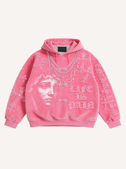 Our Lady is prayers bless us with peace and joy hoodie