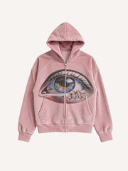 Clear Eyes Comfortable Corduroy Sweatshirt