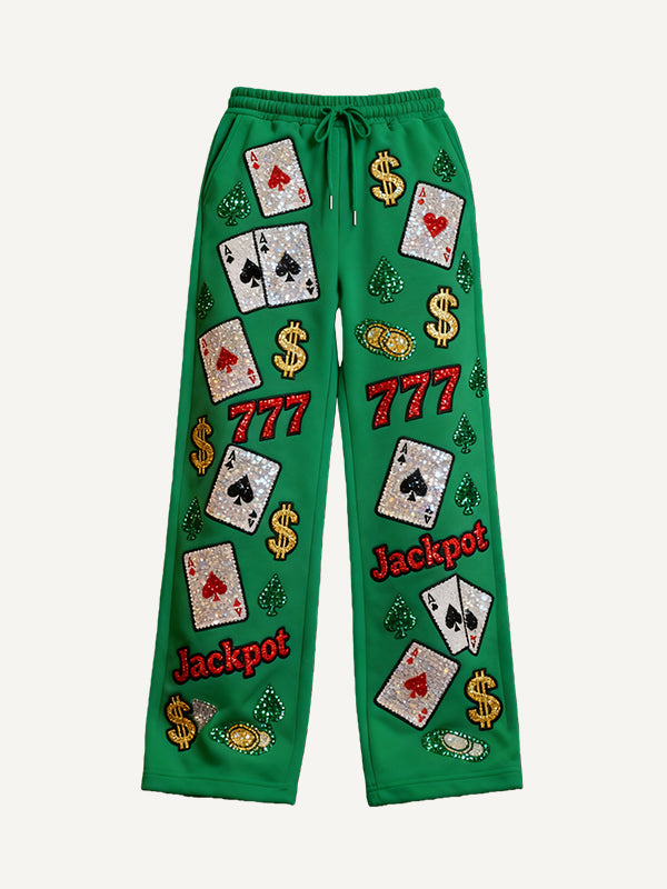 My hope in life is to be dealt a good hand Blessing trousers