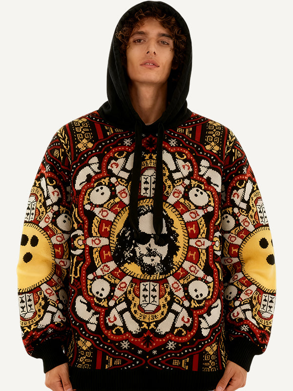 Roaring Medusa drama oh hooded sweatshirt