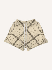 Metal Pin HD Print Shorts