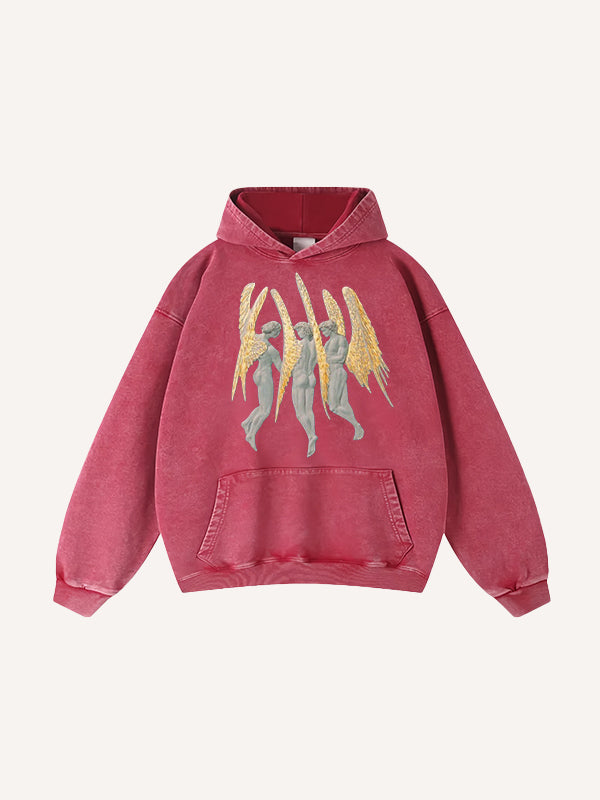 Angels Guardian Washed Hoodie