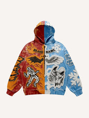 Half of the usual style is the All Angels Guardian Streetwear Hoodie