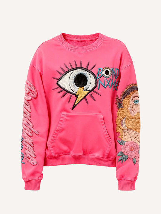 Eye of the Prophet and the Crew Neck Sweatshirt Bearing Faith