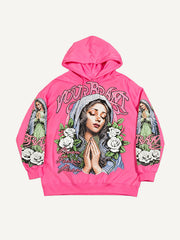 Faith in Our Lady of Christ Free Shipping for Me My Family and Friends Trendy Hoodies