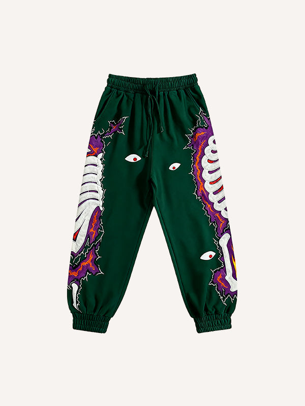 Hand-stitched Dark Eyes handsome trousers