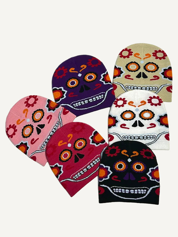 Ethnic Style Big Mouth Monster Trendy Warm Knitted Hat
