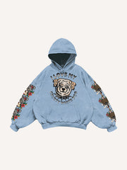 Cute Dog Tattoo Memorial Sweatshirt