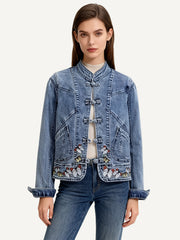 Trendy washed and distressed denim jackets for all seasons