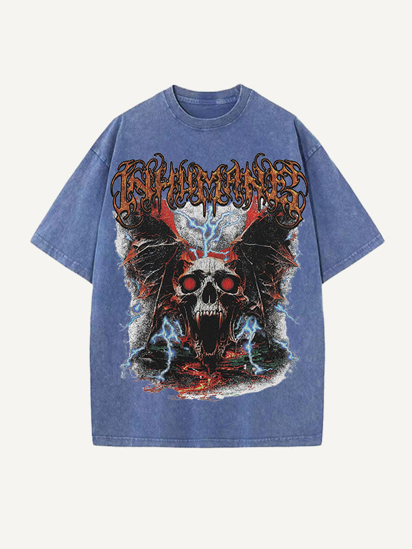 Artist hand-painted horror short sleeves
