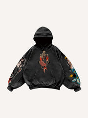 Mermaid Tattoo Retro Fashion Sweatshirt