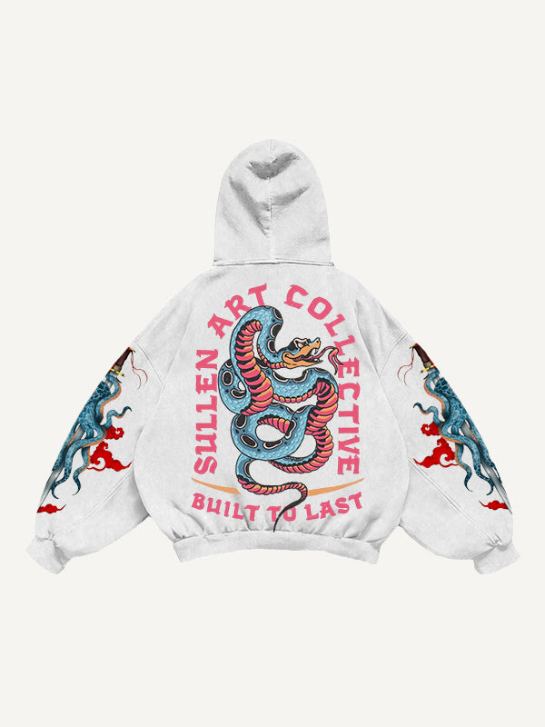 Retro Teng Snake Giant Ape Tattoo Sweatshirt