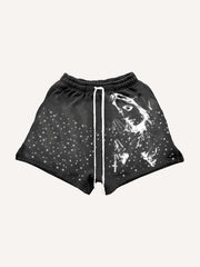 Mary Bless Me Left and Right Zipper Shorts