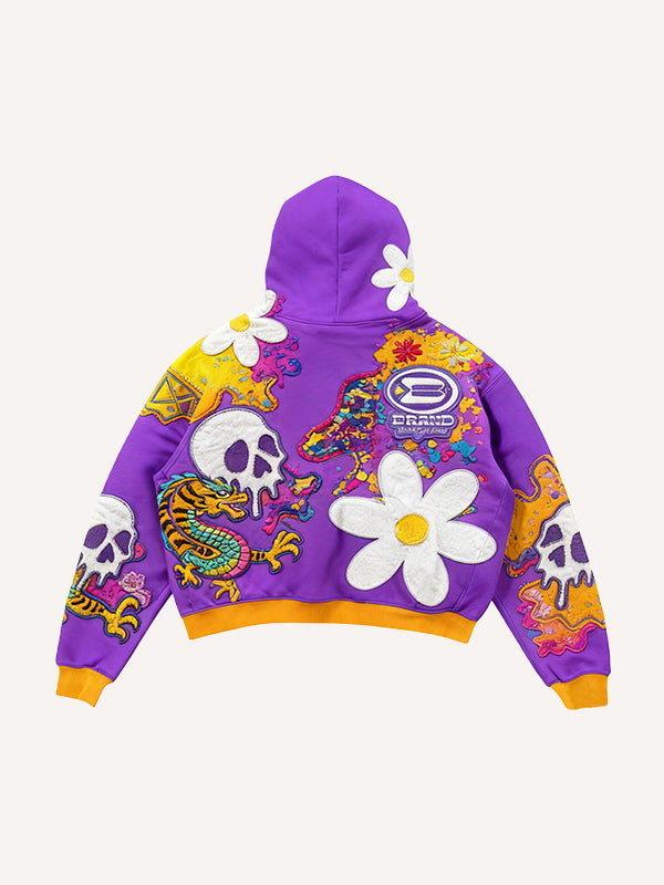 I am the real Halloween trick-or-treaters comfortable loose sweatshirt