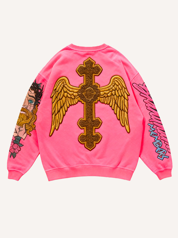 Eye of the Prophet and the Crew Neck Sweatshirt Bearing Faith