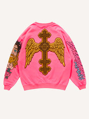 Eye of the Prophet and the Crew Neck Sweatshirt Bearing Faith