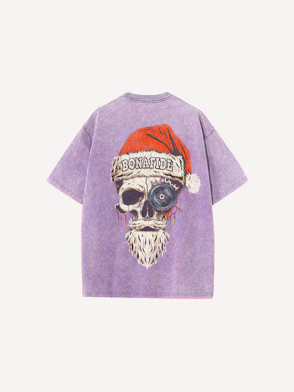 Pirate Santa Claus Short-sleeved T-shirts