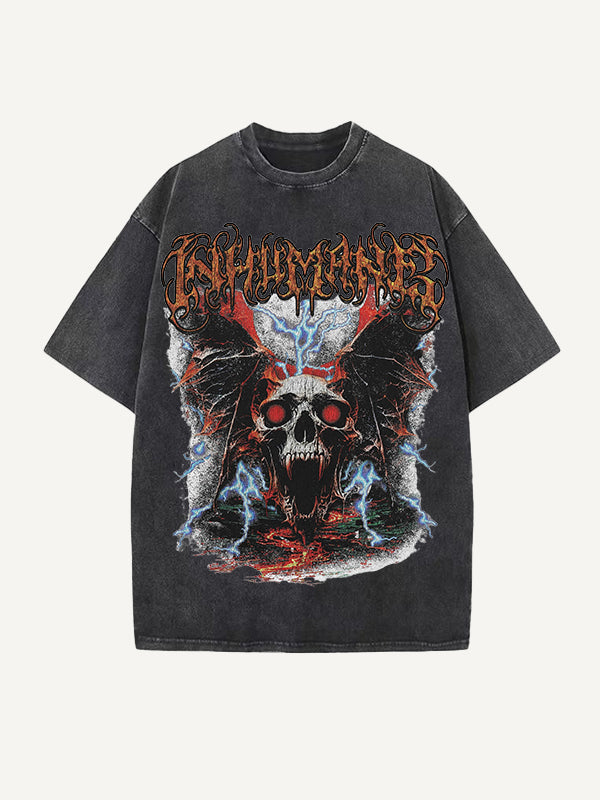 Artist hand-painted horror short sleeves