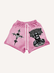 Sexy Dark Angel Crew Shorts