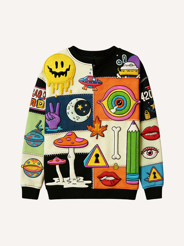 The Secret That Cannot Be Told Themed Printed Sweatshirt