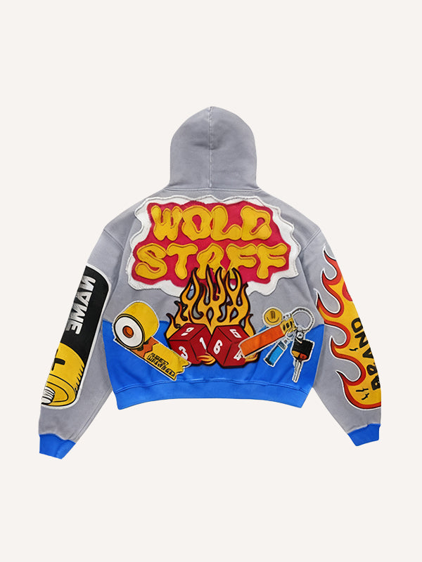 The brave repairman who fixes his lover! Funny printed sweatshirt