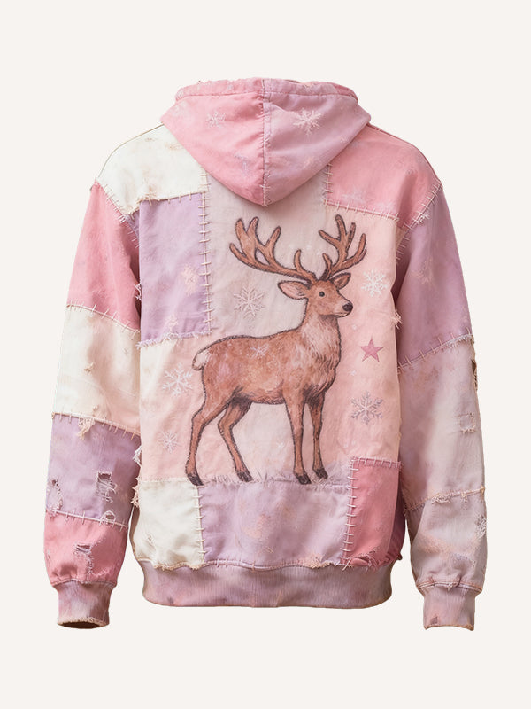 Patchwork Santa Claus Sweatshirt