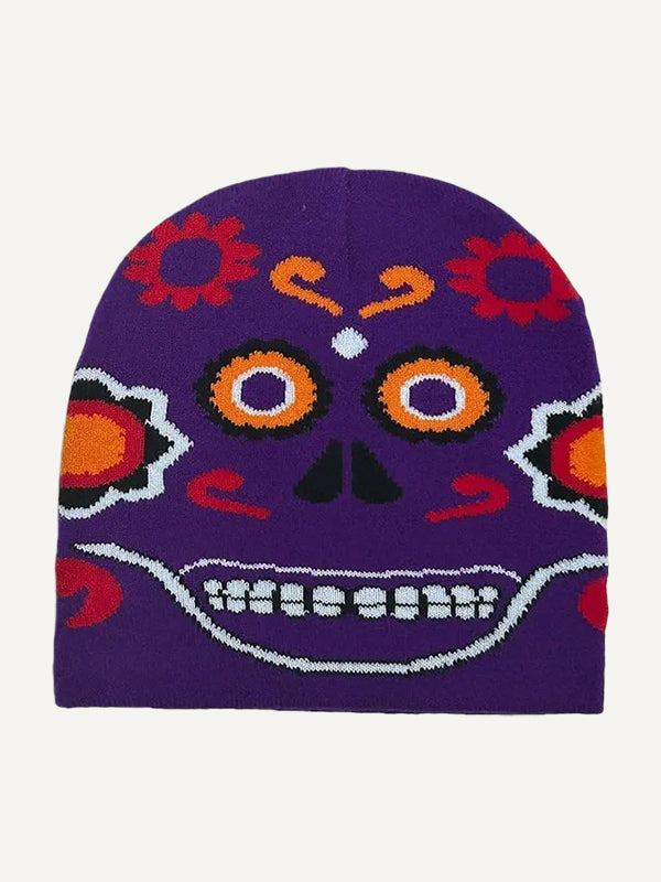 Ethnic Style Big Mouth Monster Trendy Warm Knitted Hat