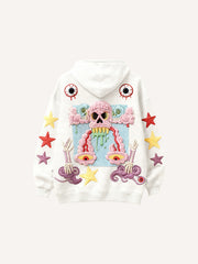 Alien Monster Battle Commander Version Hoodie