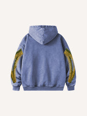 Attacking Soldiers Comfortable and Stylish Pure Cotton Washed Hoodie