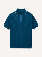 Lapel Jacquard Knit Sweater New Spring/Summer 2026 Collection